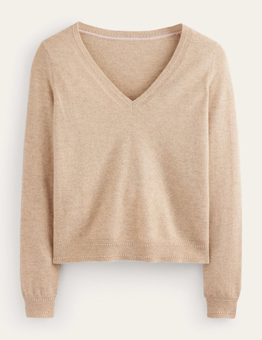 Boden Eva Cashmere V - Neck Sweater - Eva Cashmere V - Neck Jumper