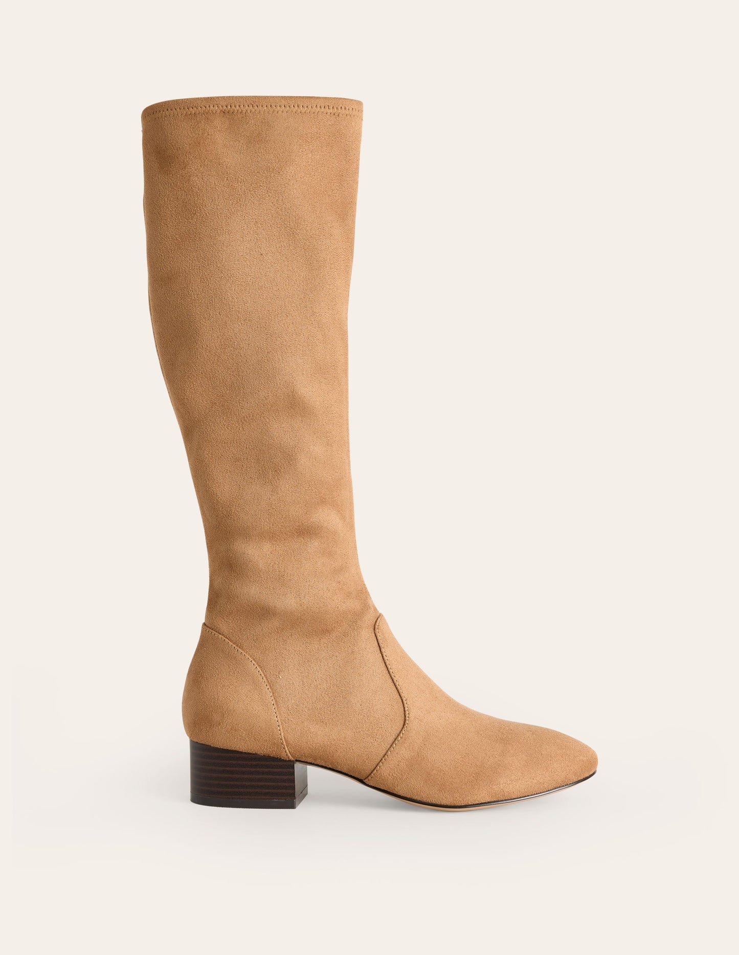 Boden Flat Stretch Knee Boots - Acorn