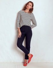 Boden Highgate Ponte Pants - Navy