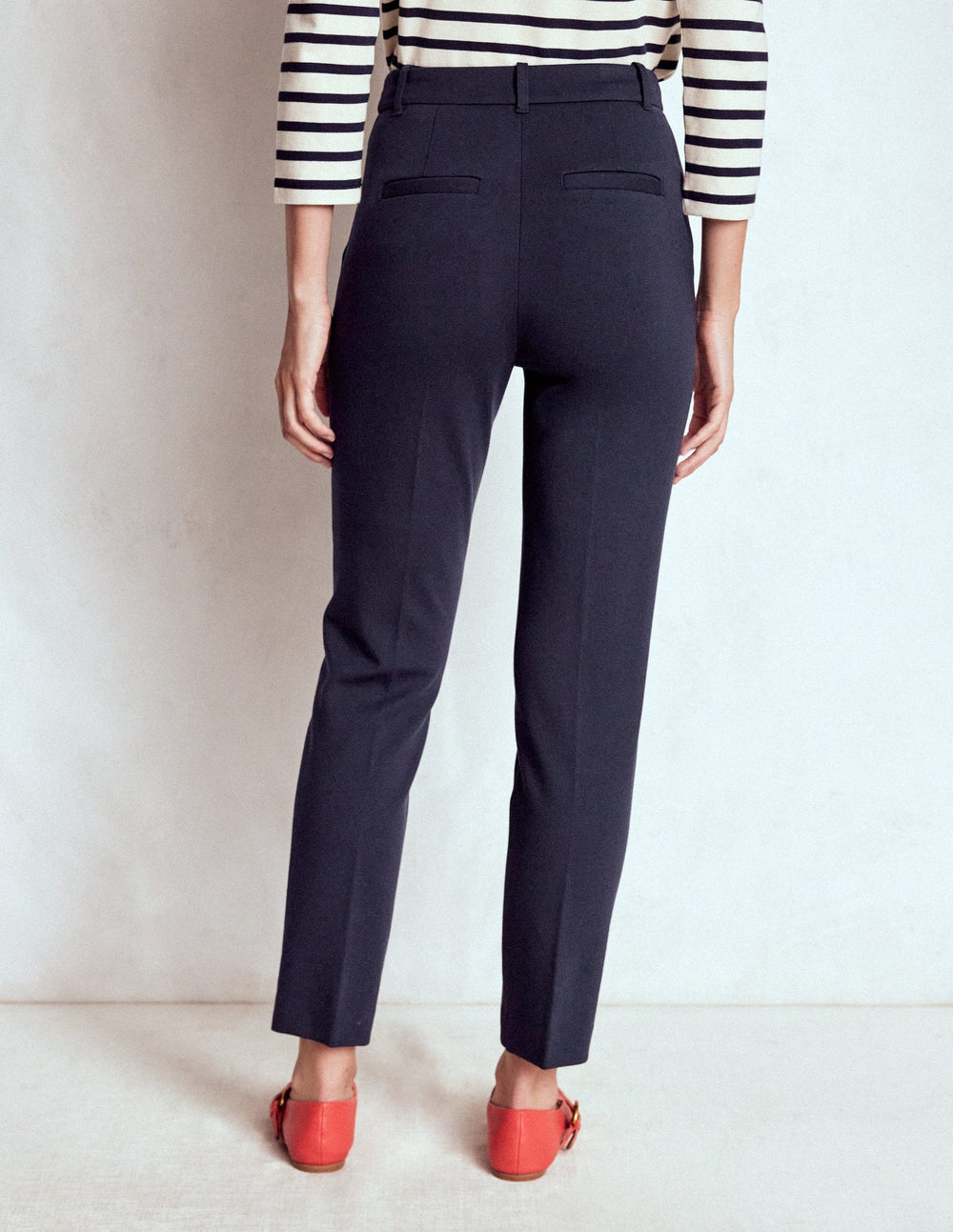 Boden Highgate Ponte Pants - Navy