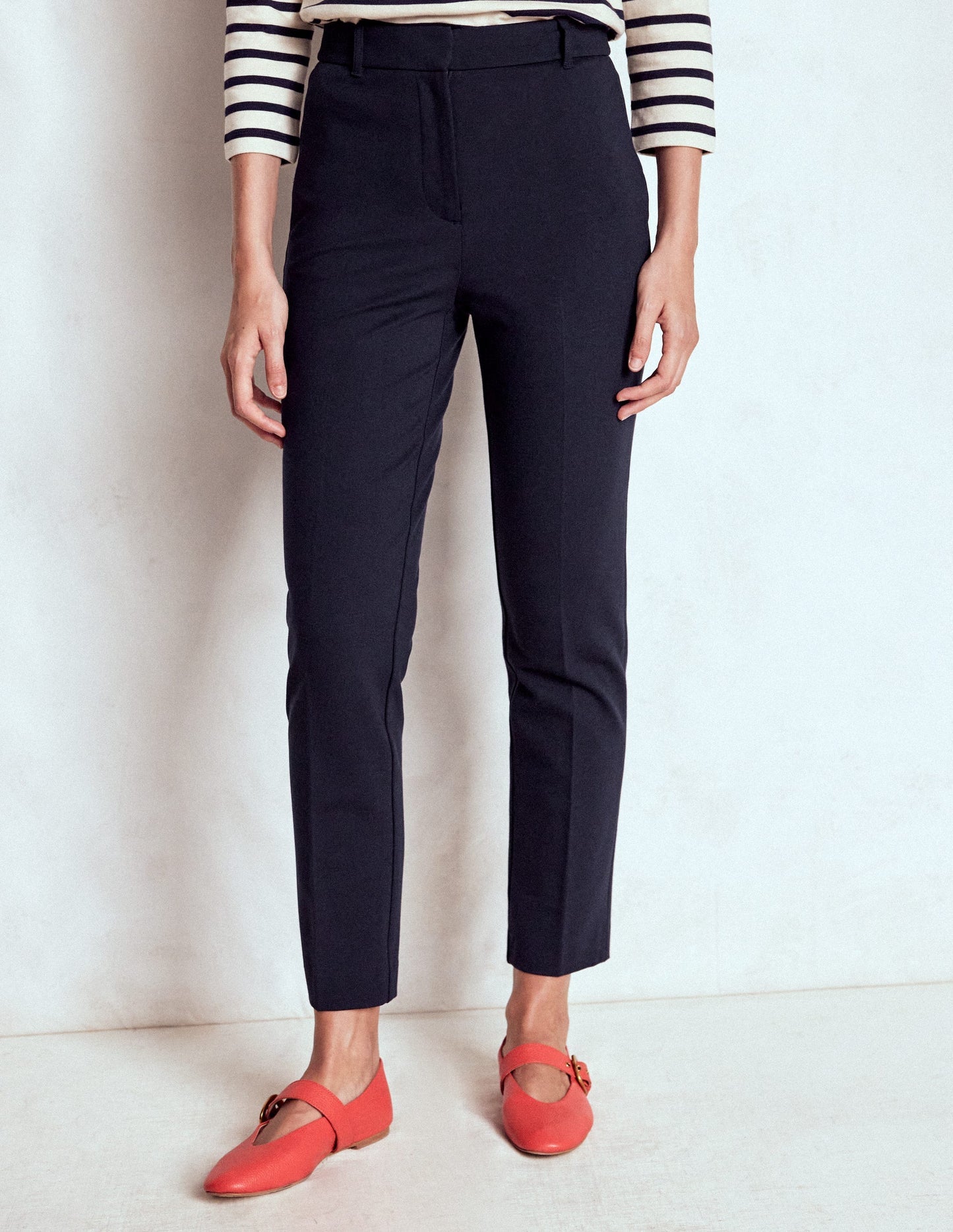 Boden Highgate Ponte Pants - Navy