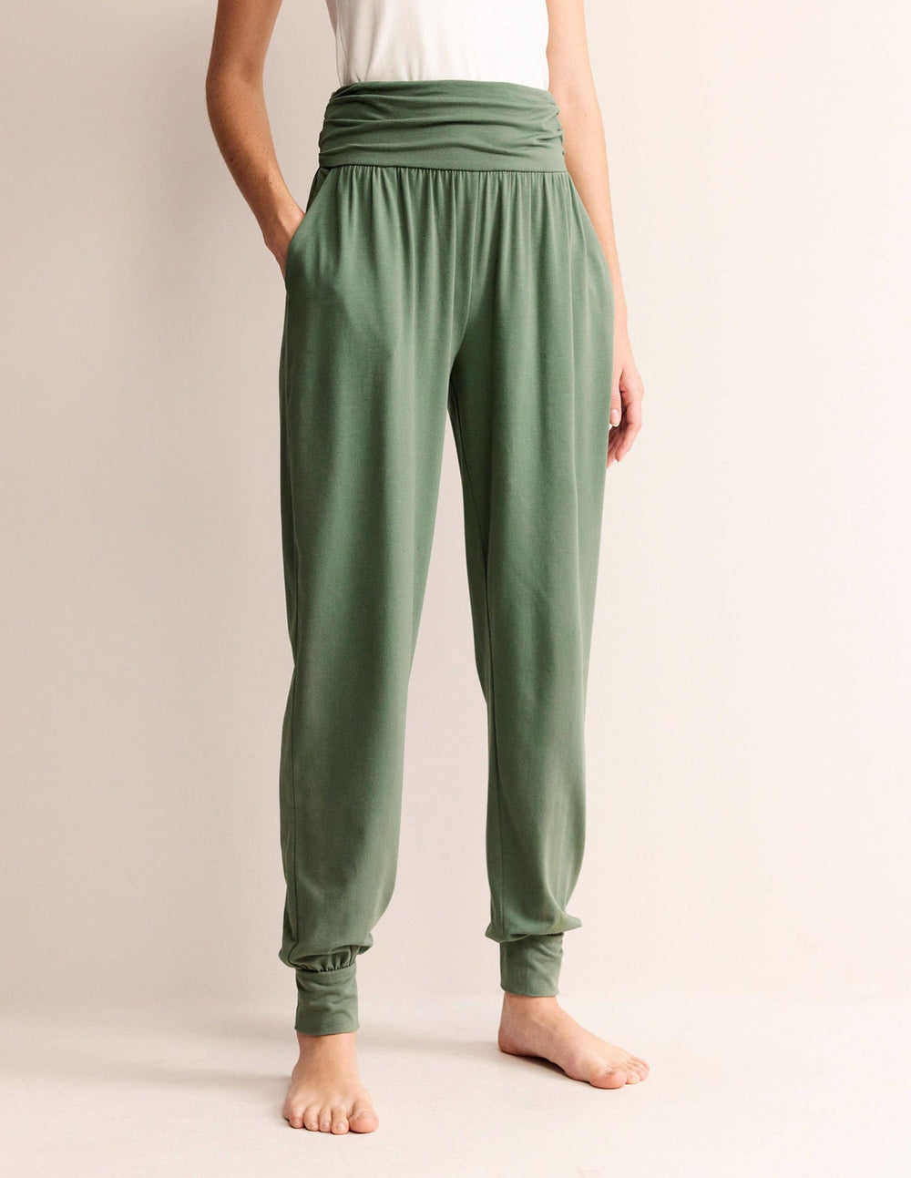 Boden Hareem Jersey Sweatpants - Alder
