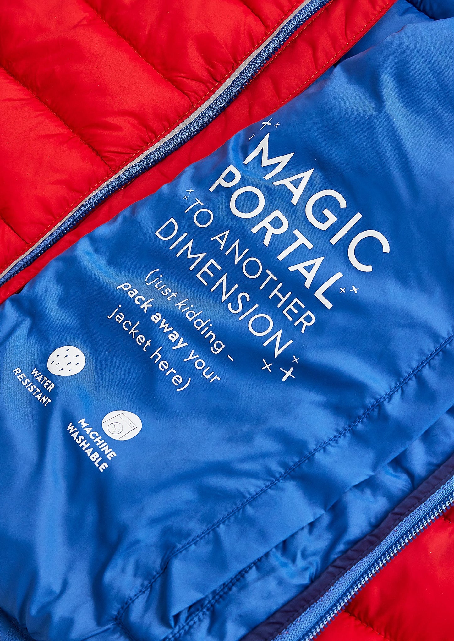 Boden Pack - Away Padded Jacket - Red