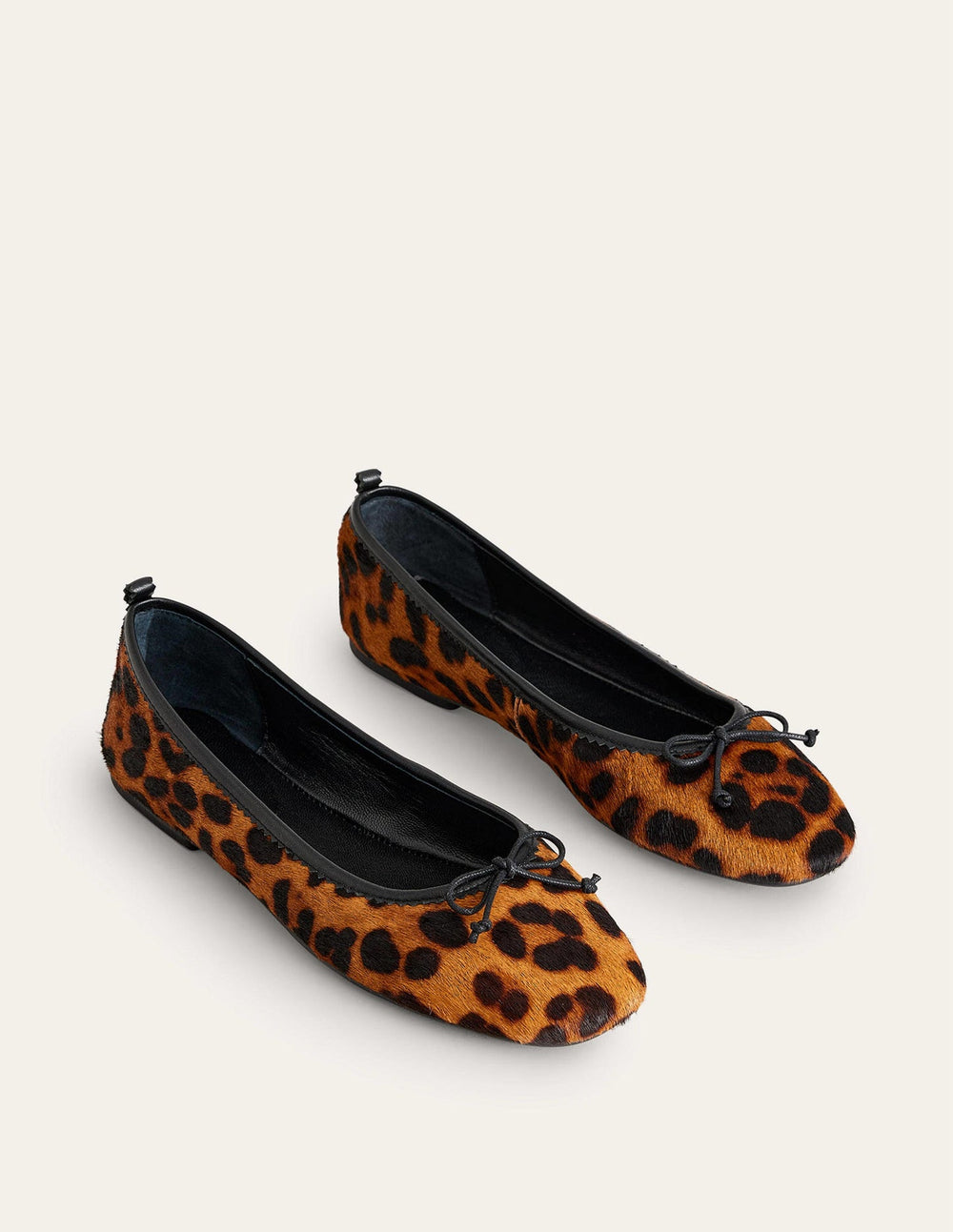 Boden Kitty Flexi Sole Ballet Flats - Leopard