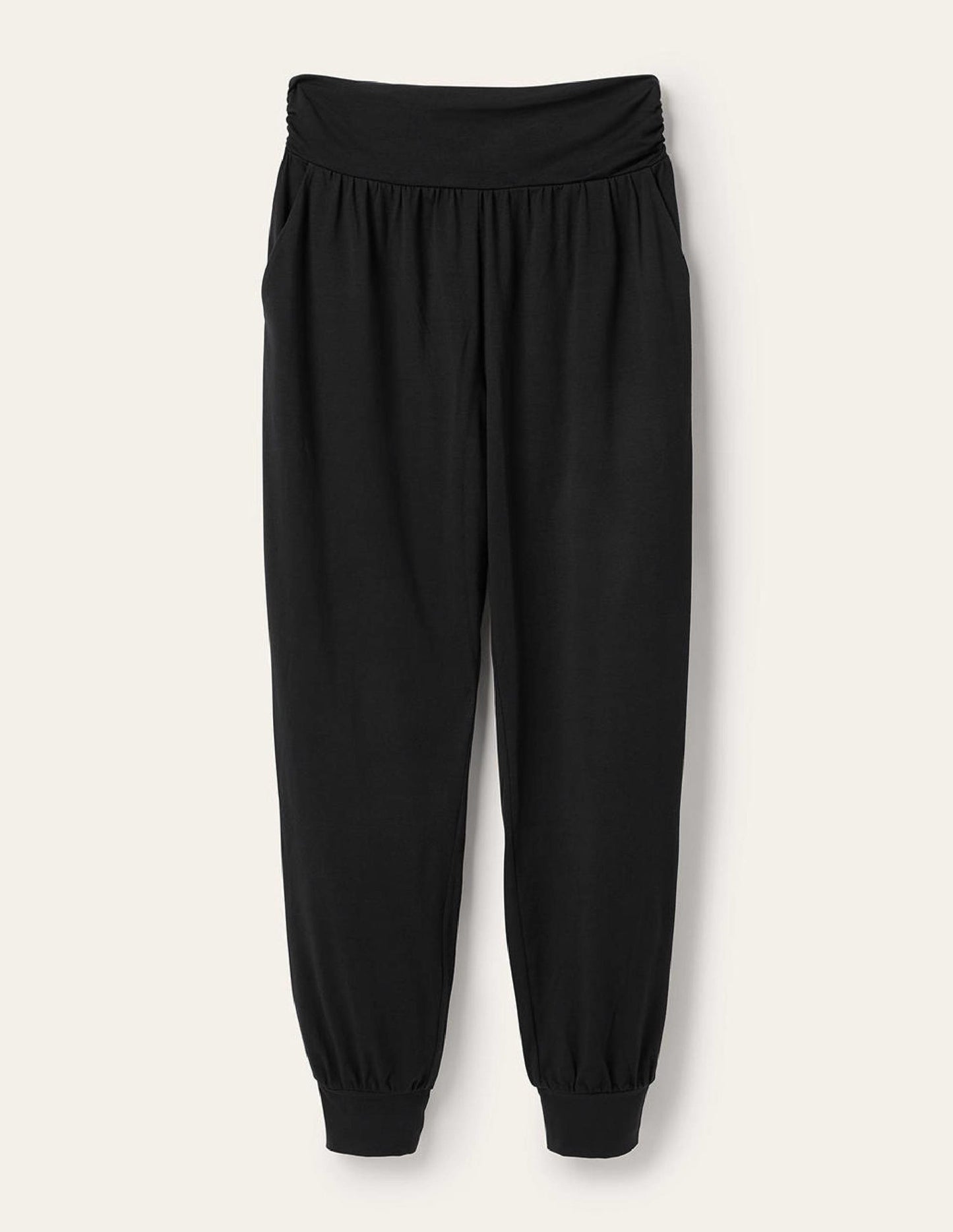 Boden Hareem Jersey Sweatpants - Black