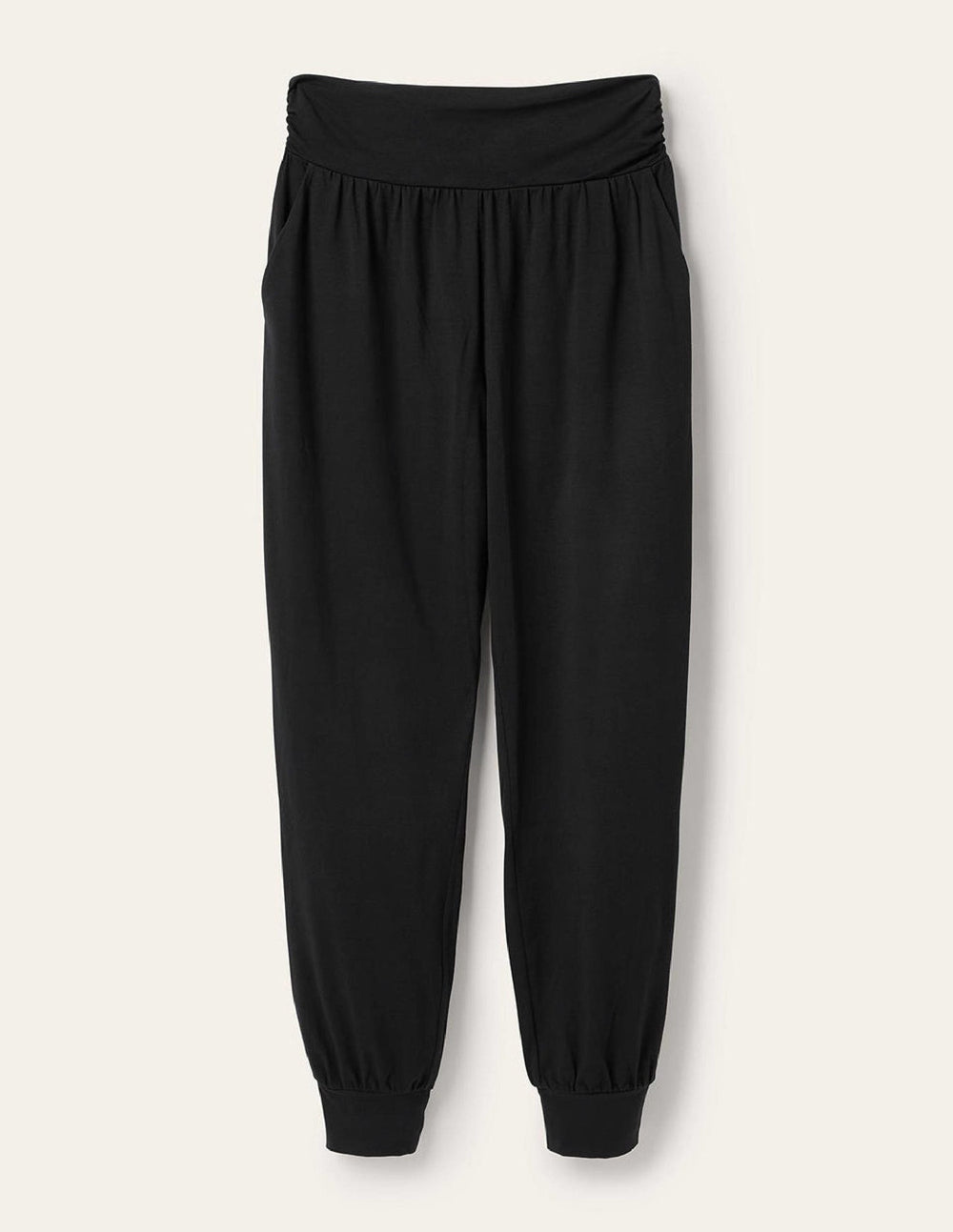 Boden Hareem Jersey Sweatpants - Black