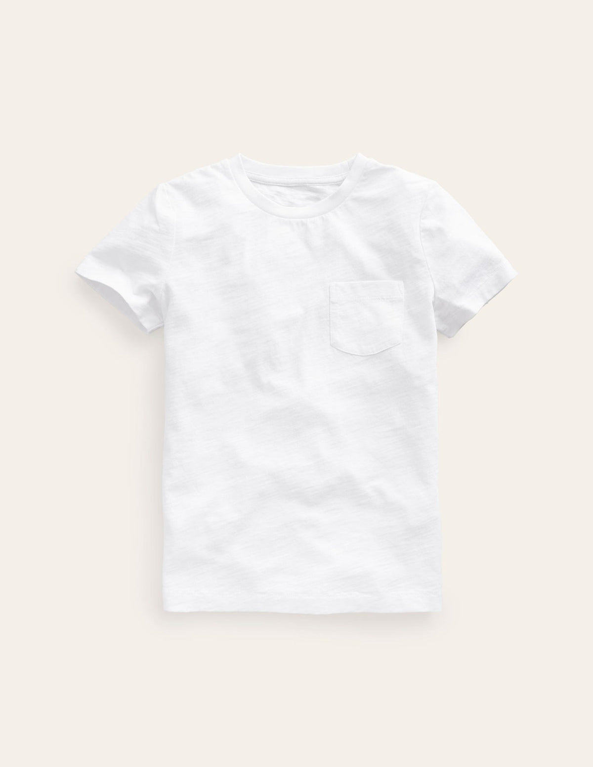 Boden Everyday Short Sleeve T-shirt - White