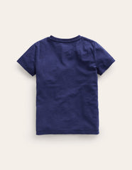 Boden Everyday Short Sleeve T-shirt - College Navy