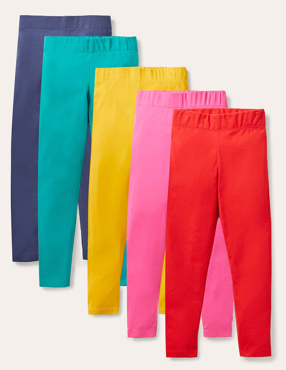 Boden 5 - pack Leggings - Multi Rainbow