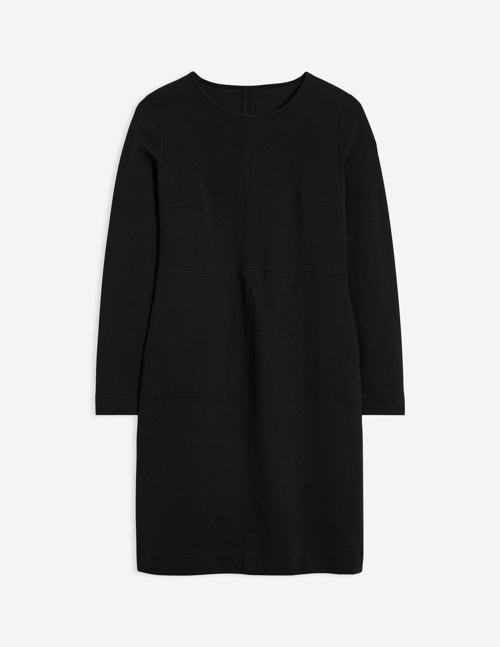 Boden Cornelia Ottoman Dress - Black