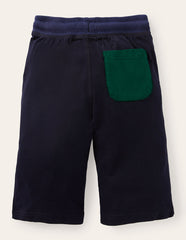 Boden Jersey Baggies - College Navy