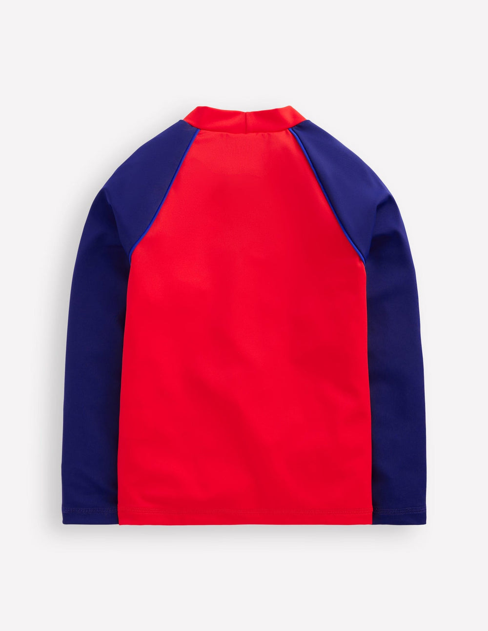 Boden Colour Block Rash Vest - Poppy Red