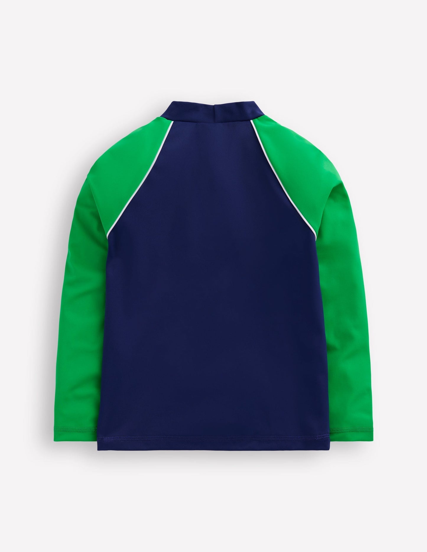 Boden Colour Block Rash Vest - Sapphire Blue