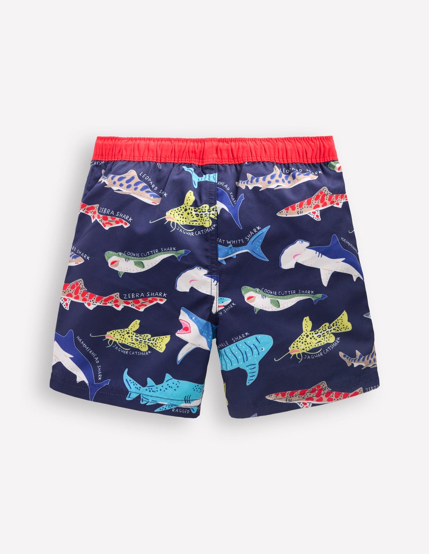 Boden Swim Shorts - College Navy Sharks