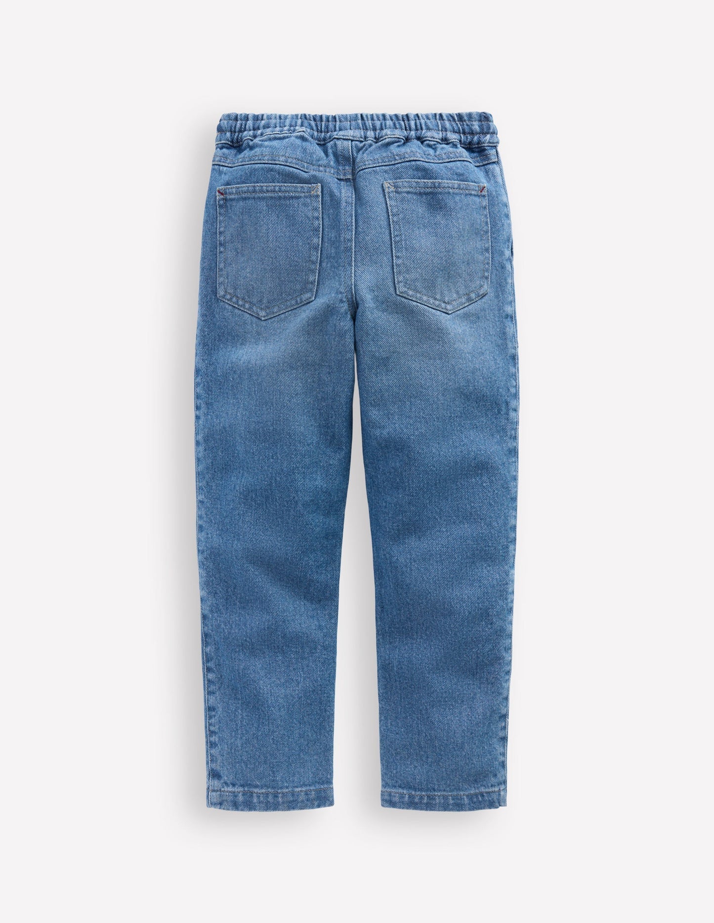 Boden Warrior Knee Jeans - Mid Blue Wash