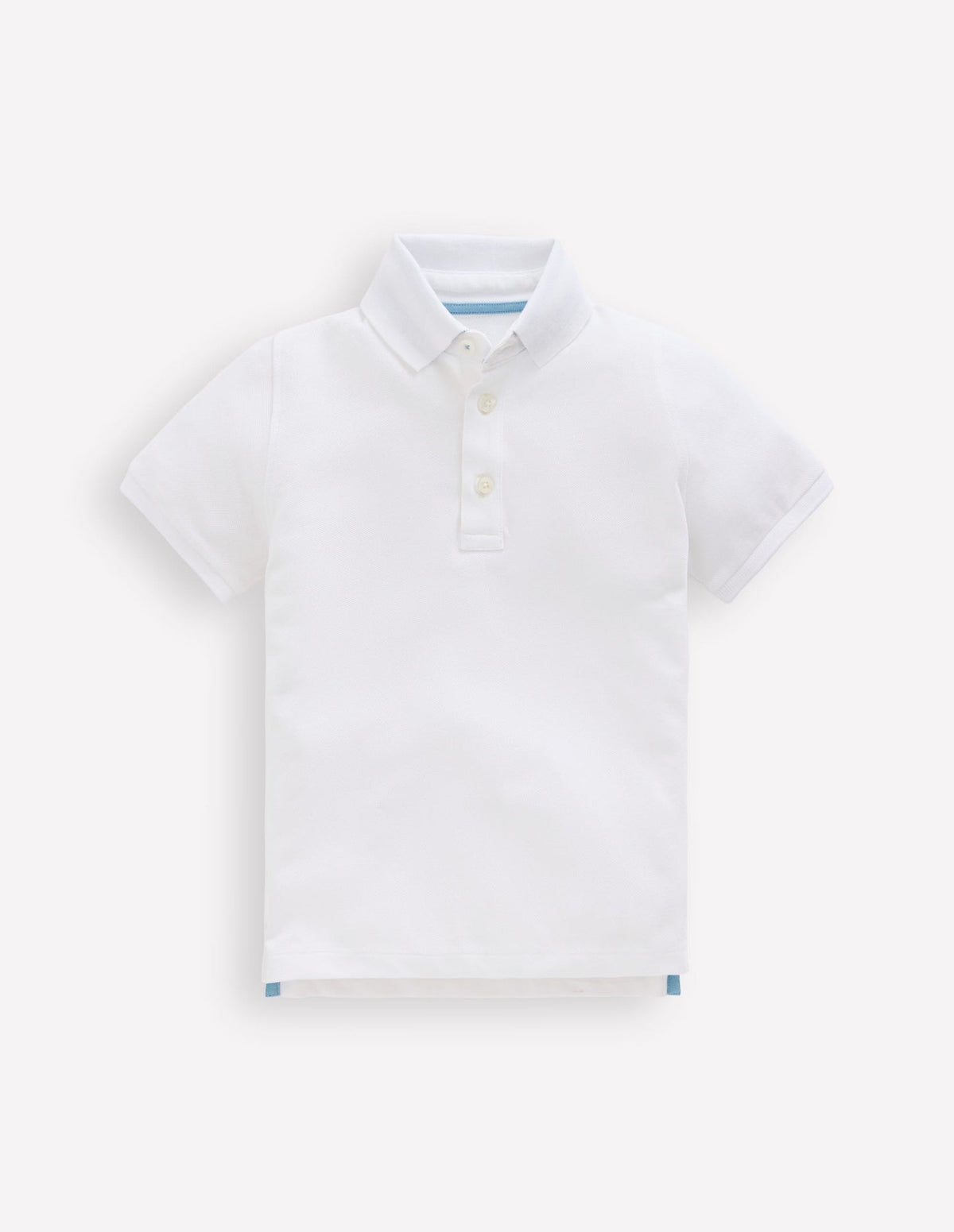Boden Piqué Polo Shirt - White
