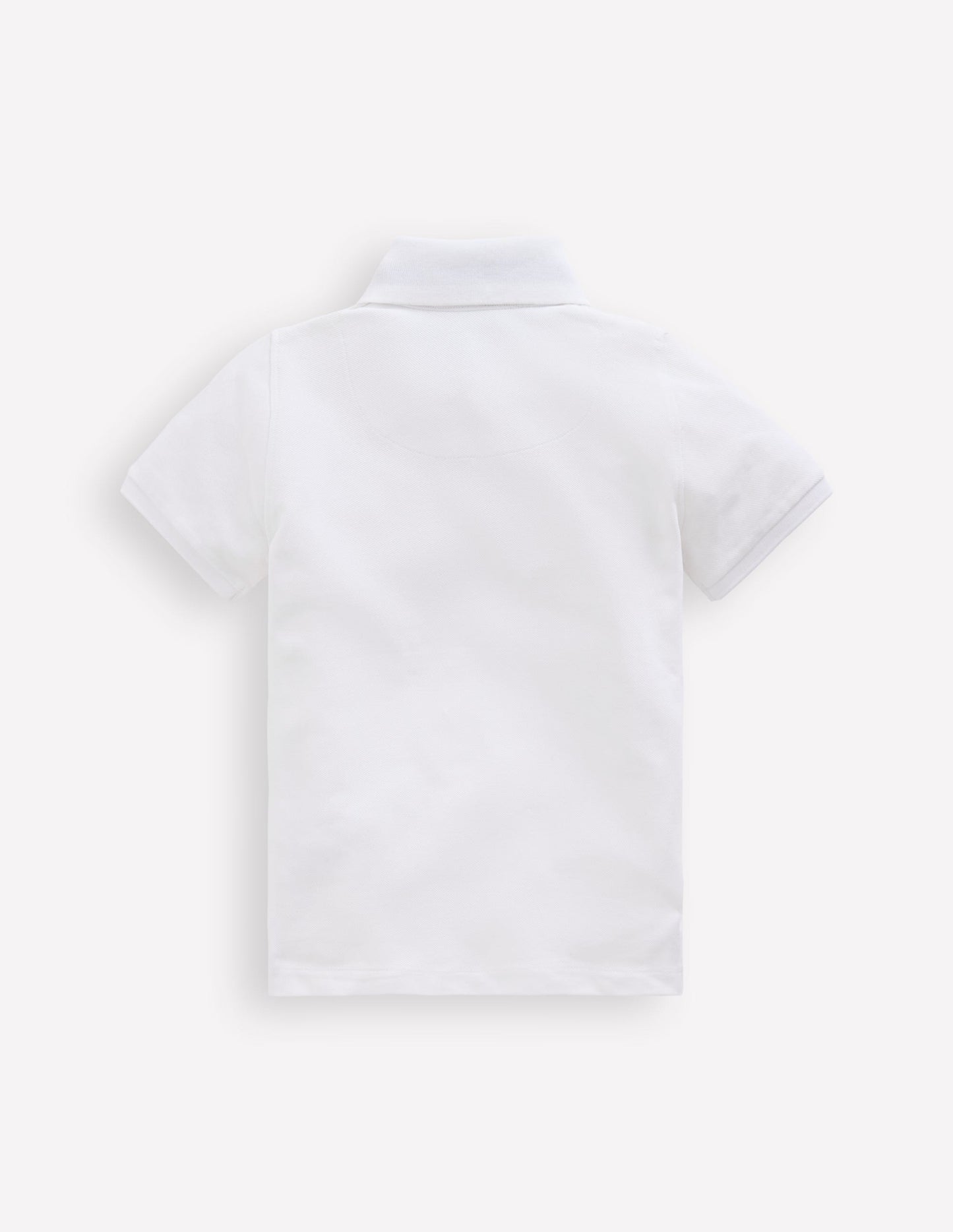 Boden Piqué Polo Shirt - White