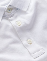 Boden Piqué Polo Shirt - White