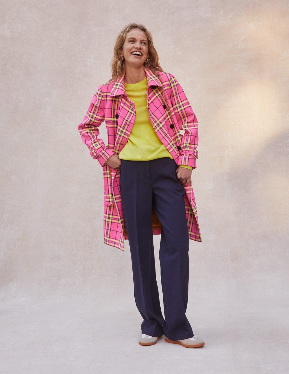 Boden Westbourne Linen Pants - Navy