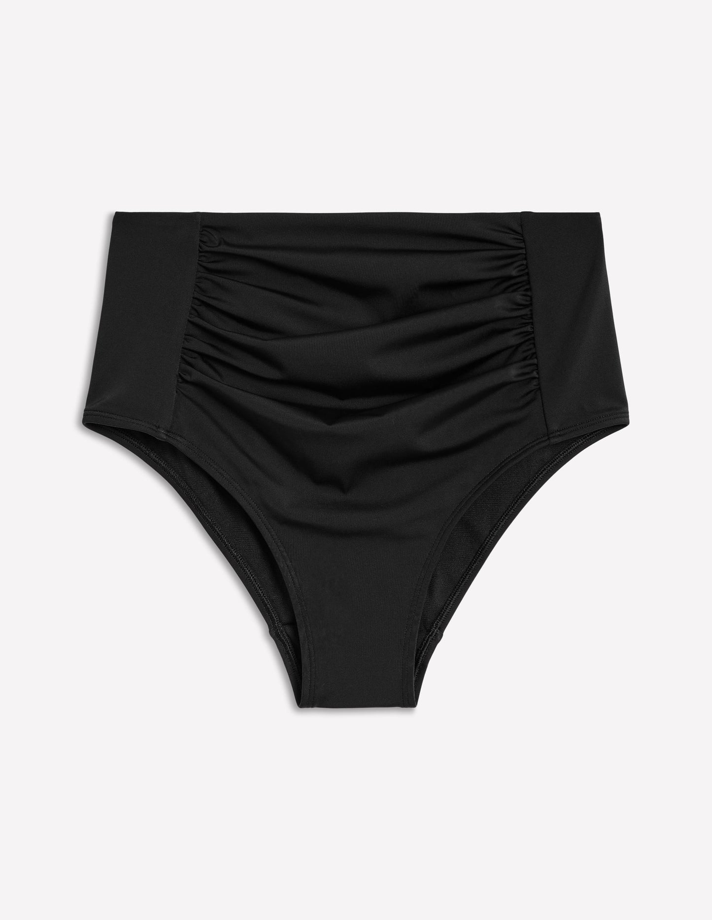 Boden Kythira Ruched Bikini Bottoms - Black