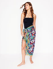 Boden Kythira Ruched Swimsuit - Black