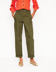 Boden Barnsbury Chino Pants - Woodland Green