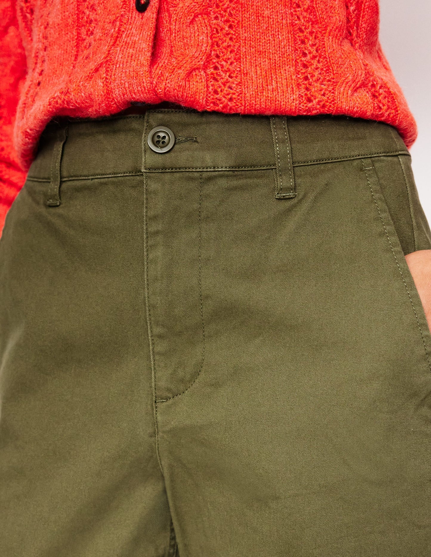 Boden Barnsbury Chino Pants - Woodland Green
