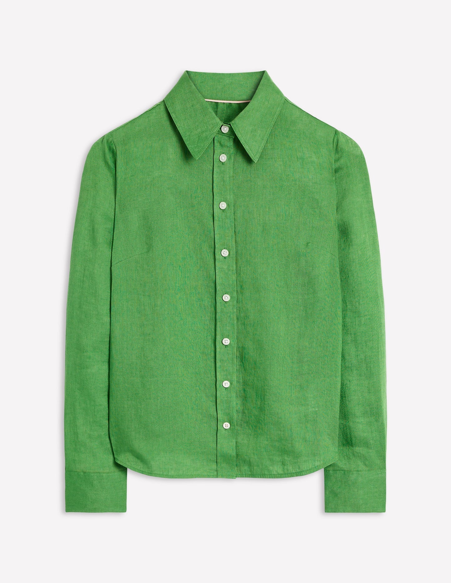 Boden Sienna Linen Shirt - Paradise Green