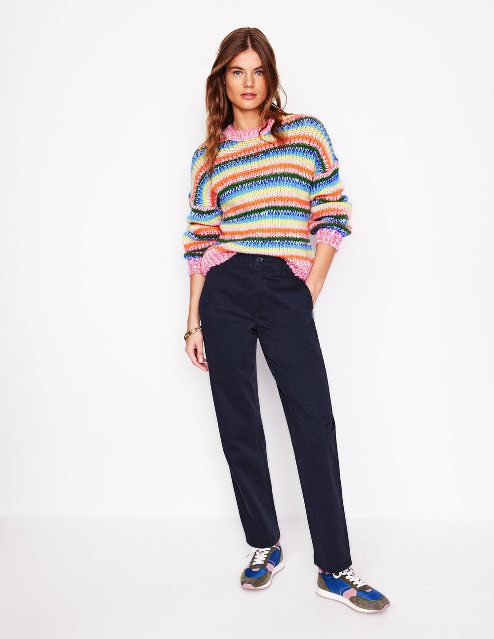 Boden Barnsbury Chino Pants - Navy