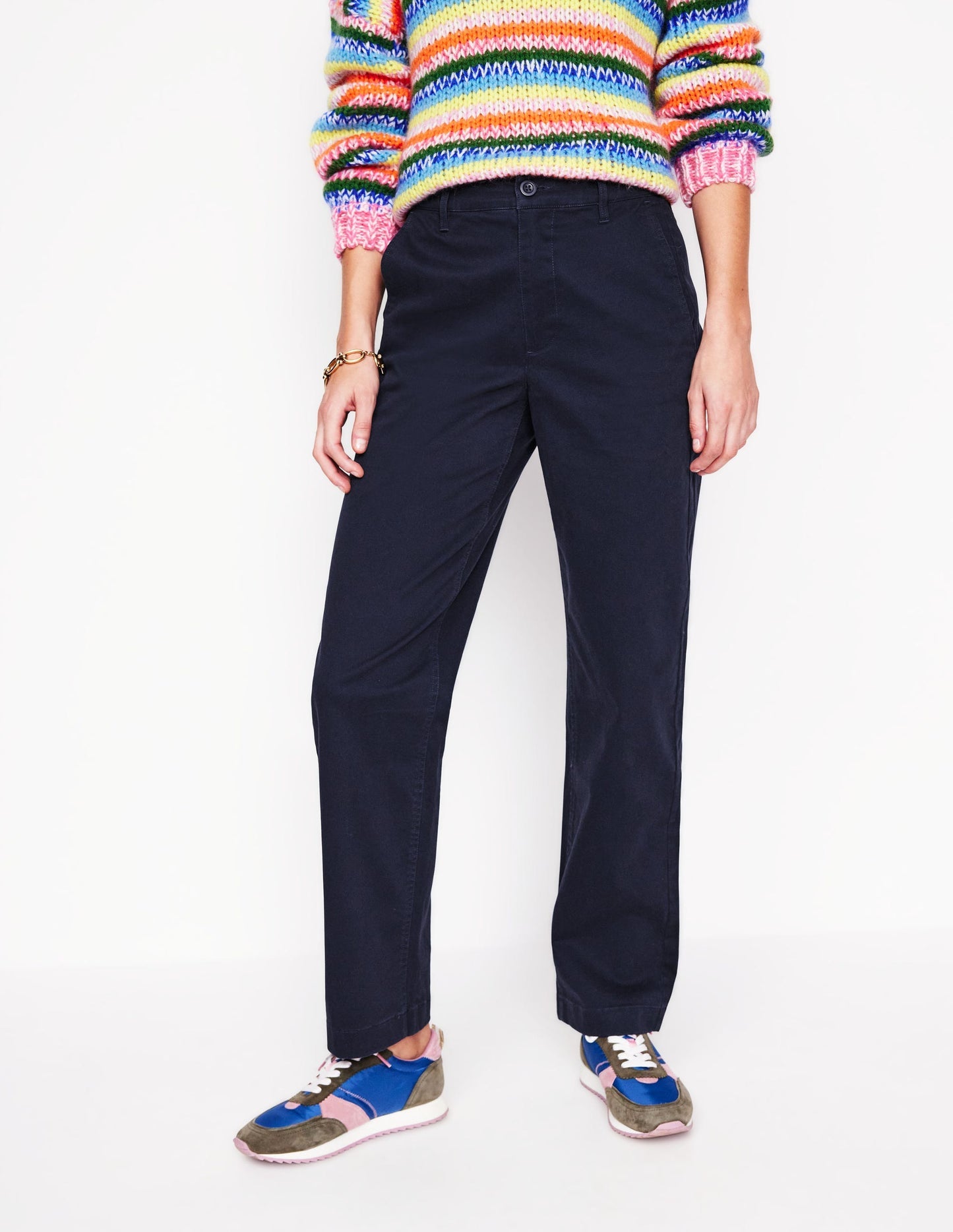 Boden Barnsbury Chino Pants - Navy