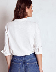 Boden Amy Jersey Shirt - White