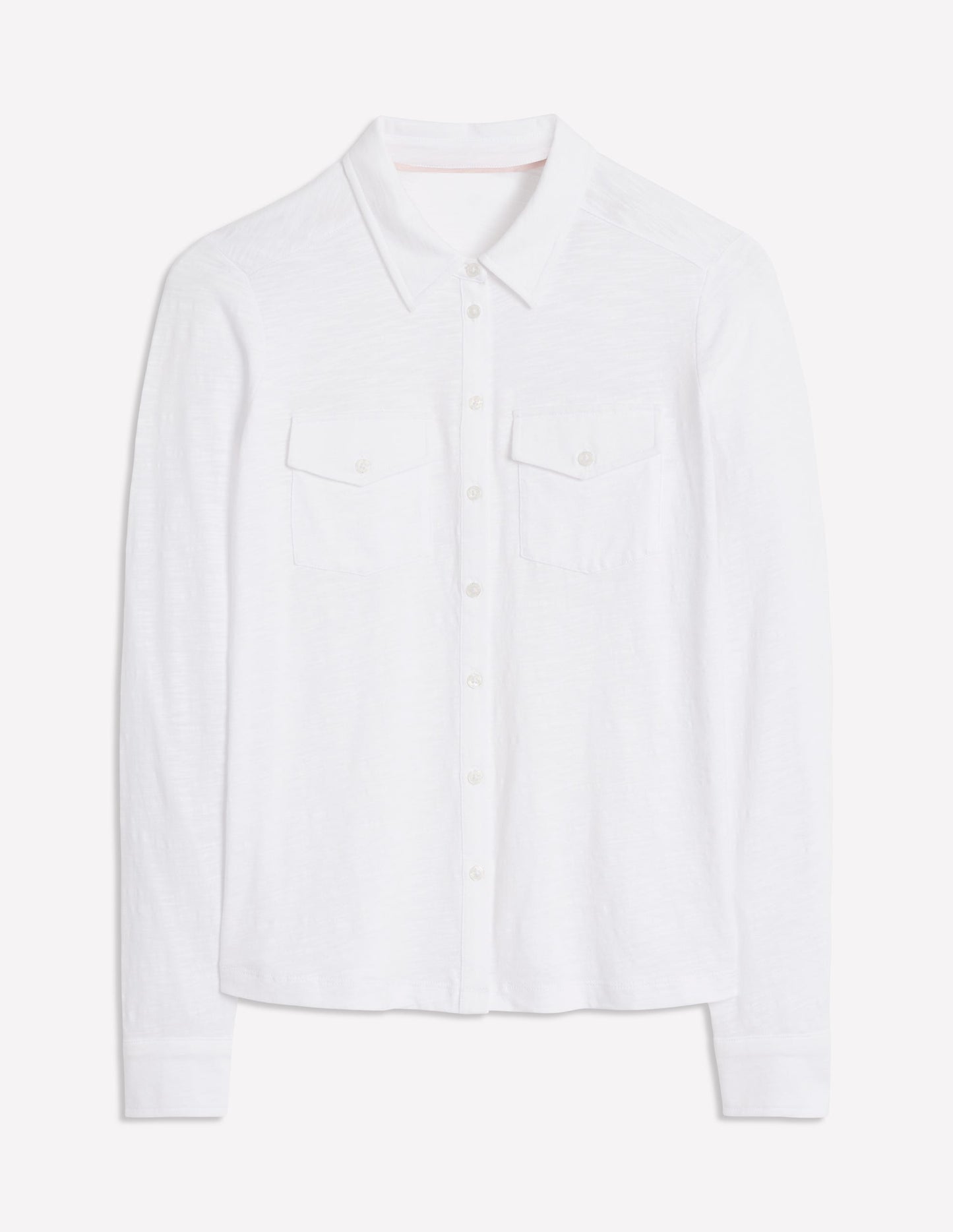 Boden Amy Jersey Shirt - White
