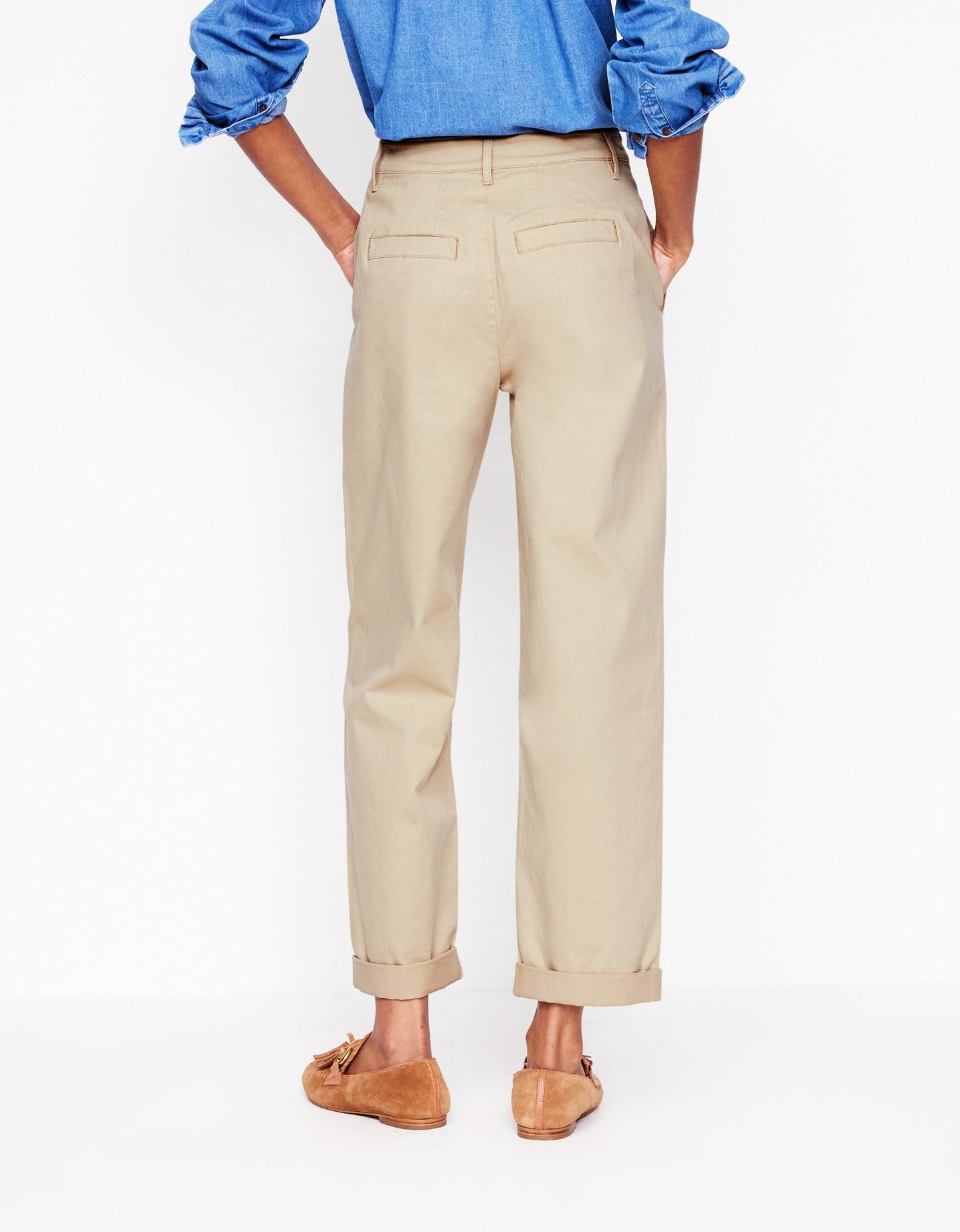 Boden Barnsbury Chino Pants - Oatmeal