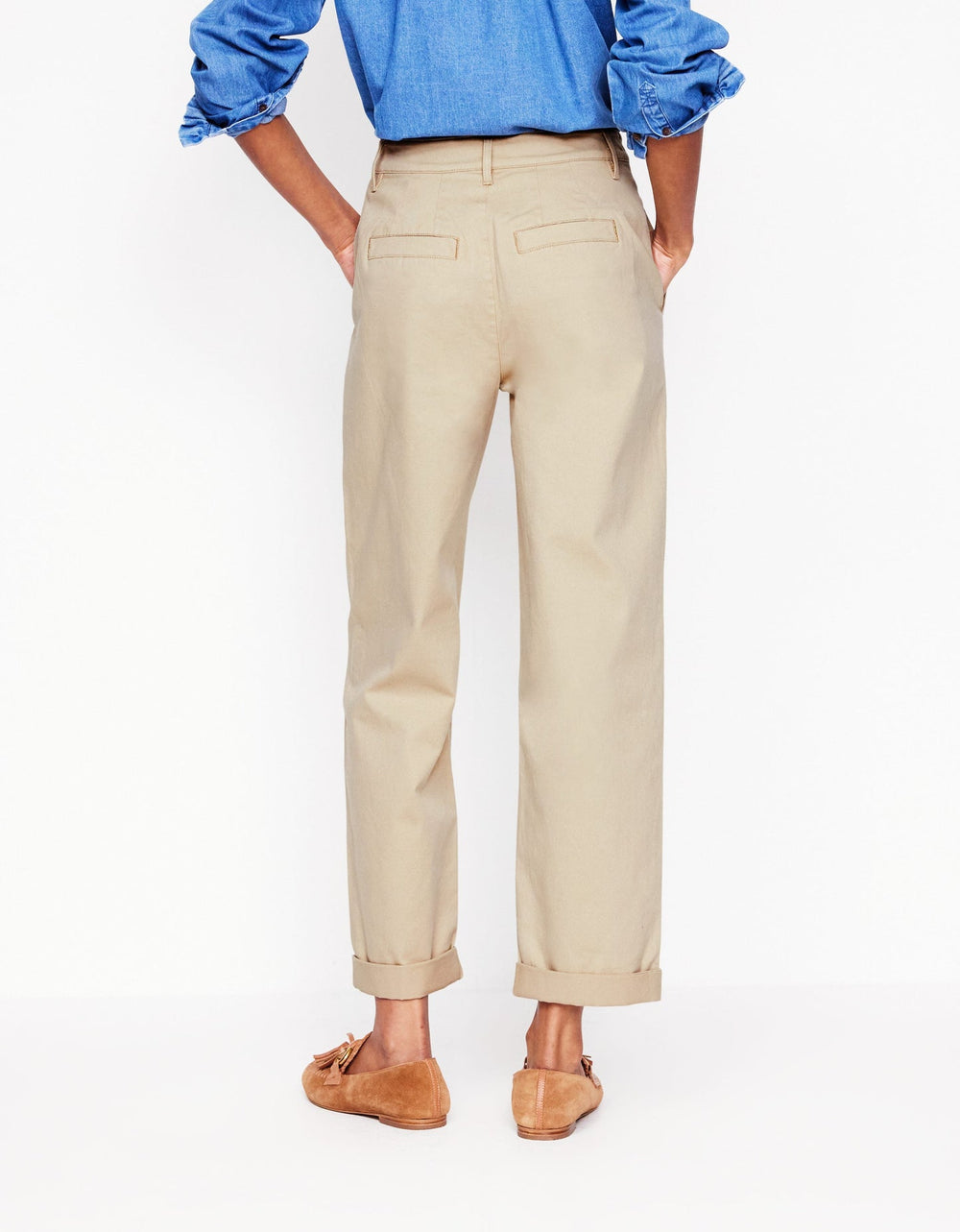 Boden Barnsbury Chino Pants - Oatmeal