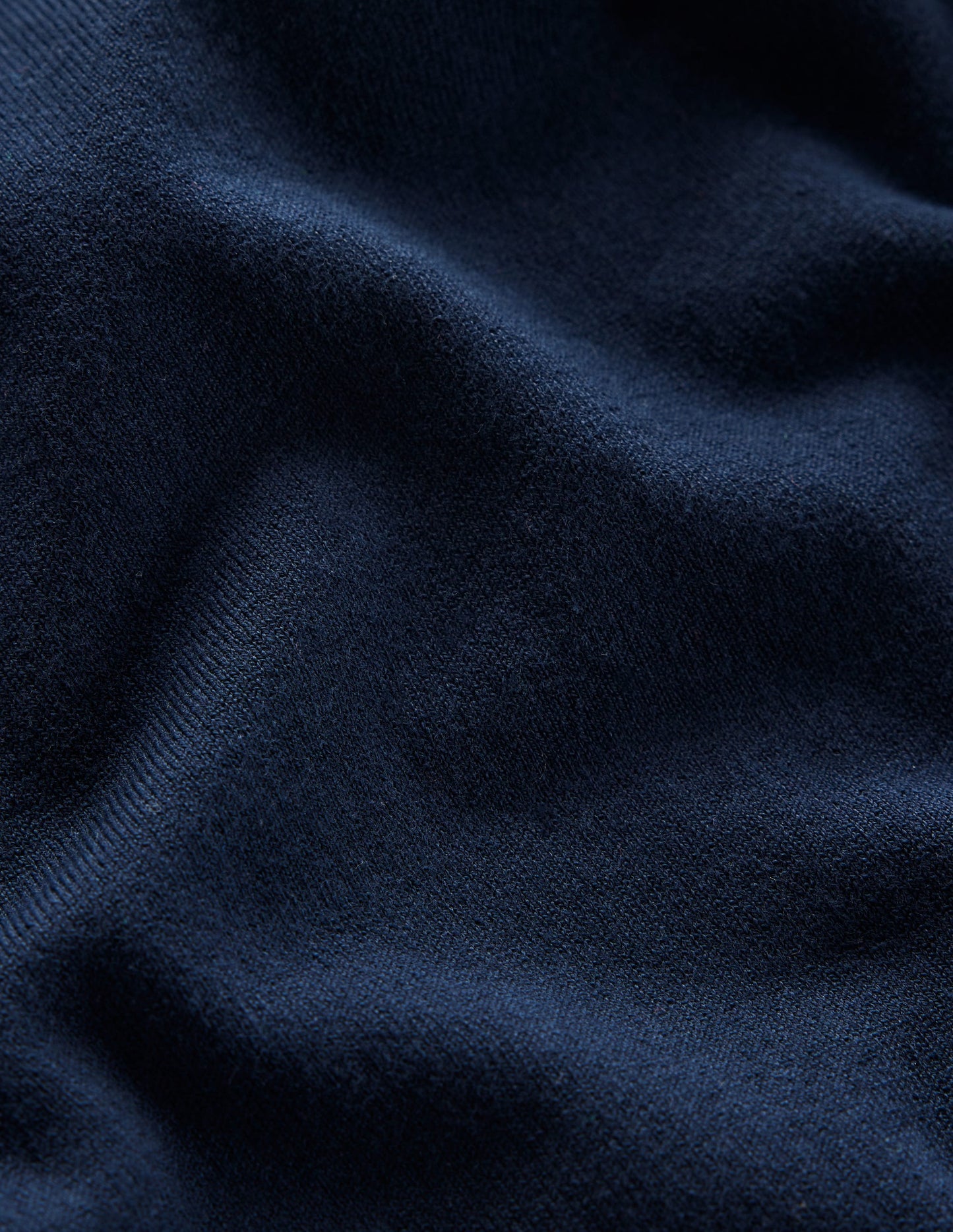 Boden Emilia Cotton Crew Sweater - Navy