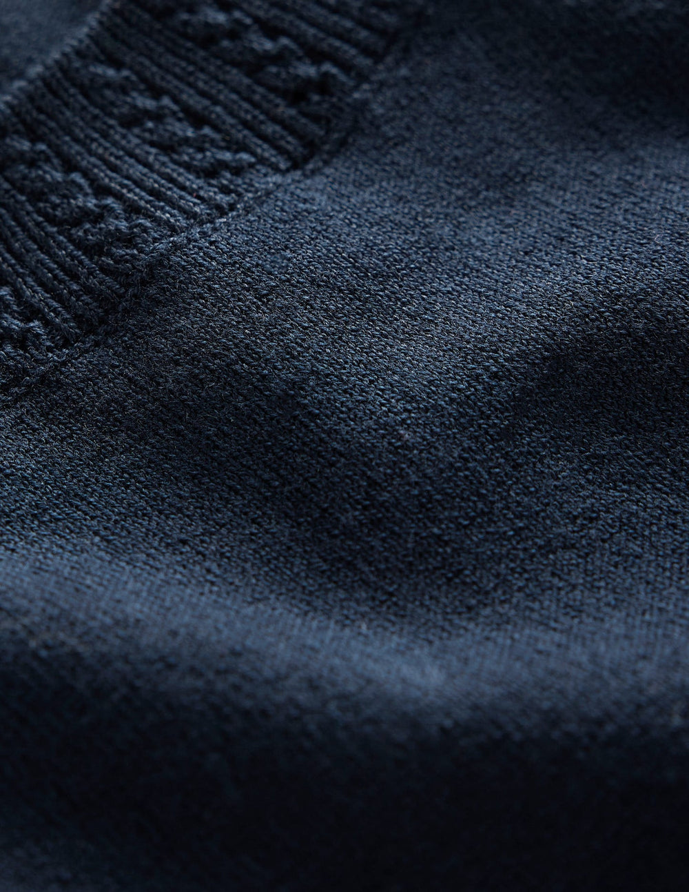 Boden Emilia Cotton Crew Neck Vest - Navy