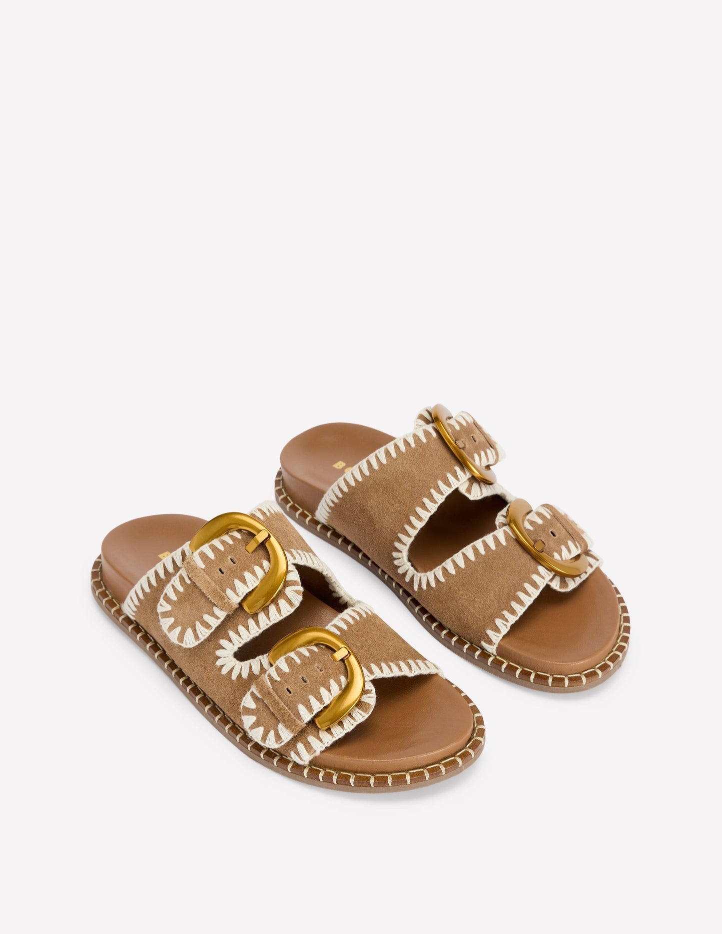 Boden Alberta Footbed Sandals - Tan