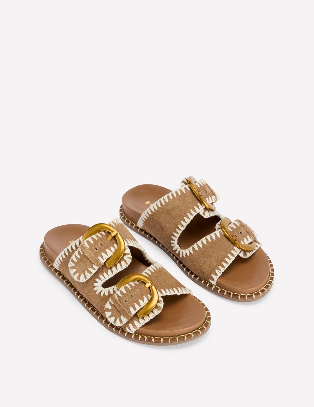 Boden Alberta Footbed Sandals - Tan