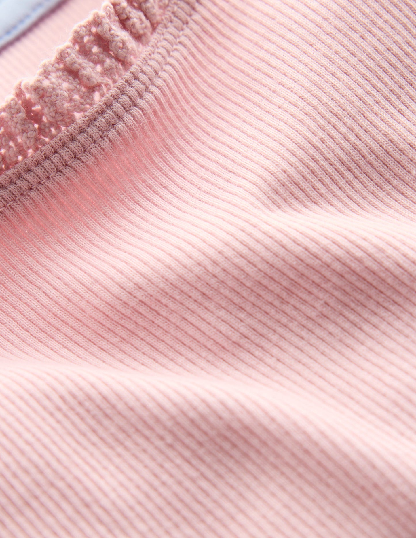 Boden Short Sleeve Ribbed T-shirt - French Pink