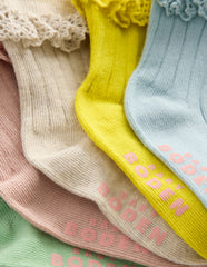 Boden 5 - Pack Baby Frilly Socks - Multi