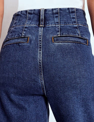 Boden Patch Pocket Cropped Pants - Mid Vintage