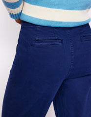 Boden Primrose Patch Pocket Pants - Navy