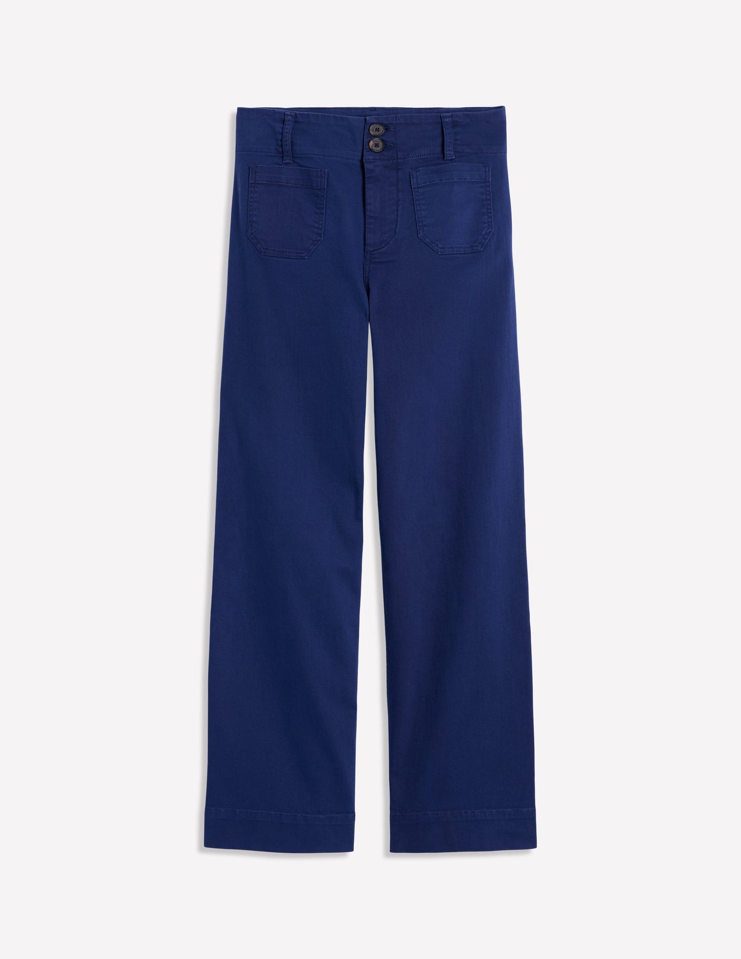 Boden Primrose Patch Pocket Pants - Navy