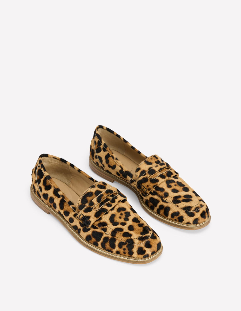 Boden Nya Penny Loafers - Classic Leopard