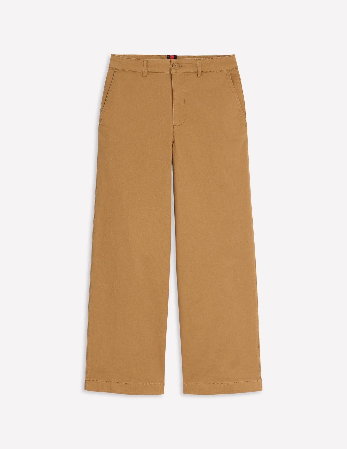 Boden Barnsbury Crop Chino Pants - Hazelnut Brown