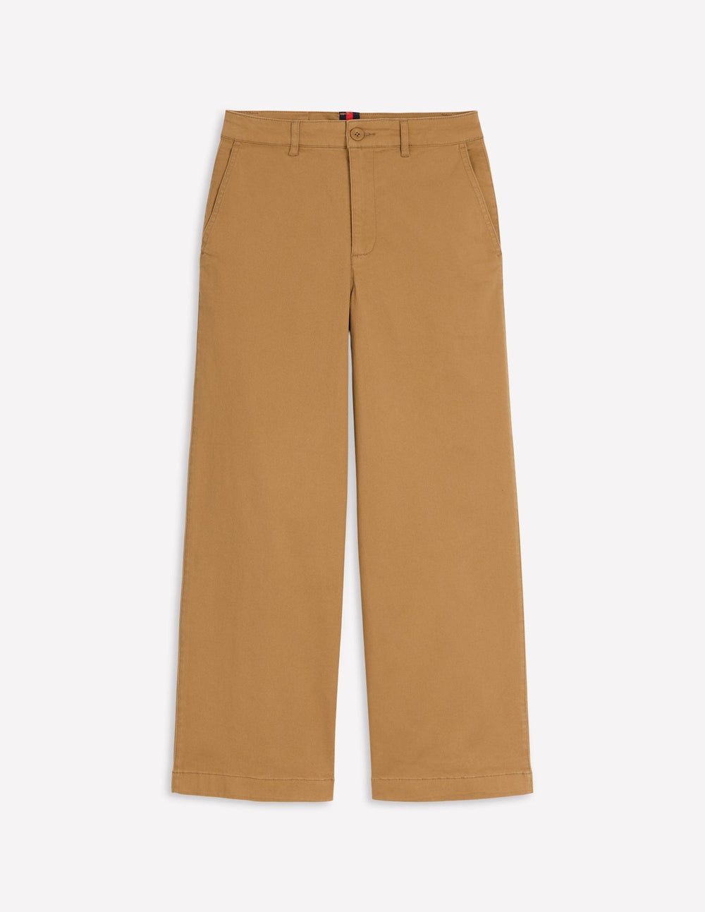 Boden Barnsbury Crop Chino Pants - Hazelnut Brown