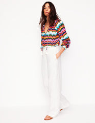 Boden Westbourne Linen Pants - White