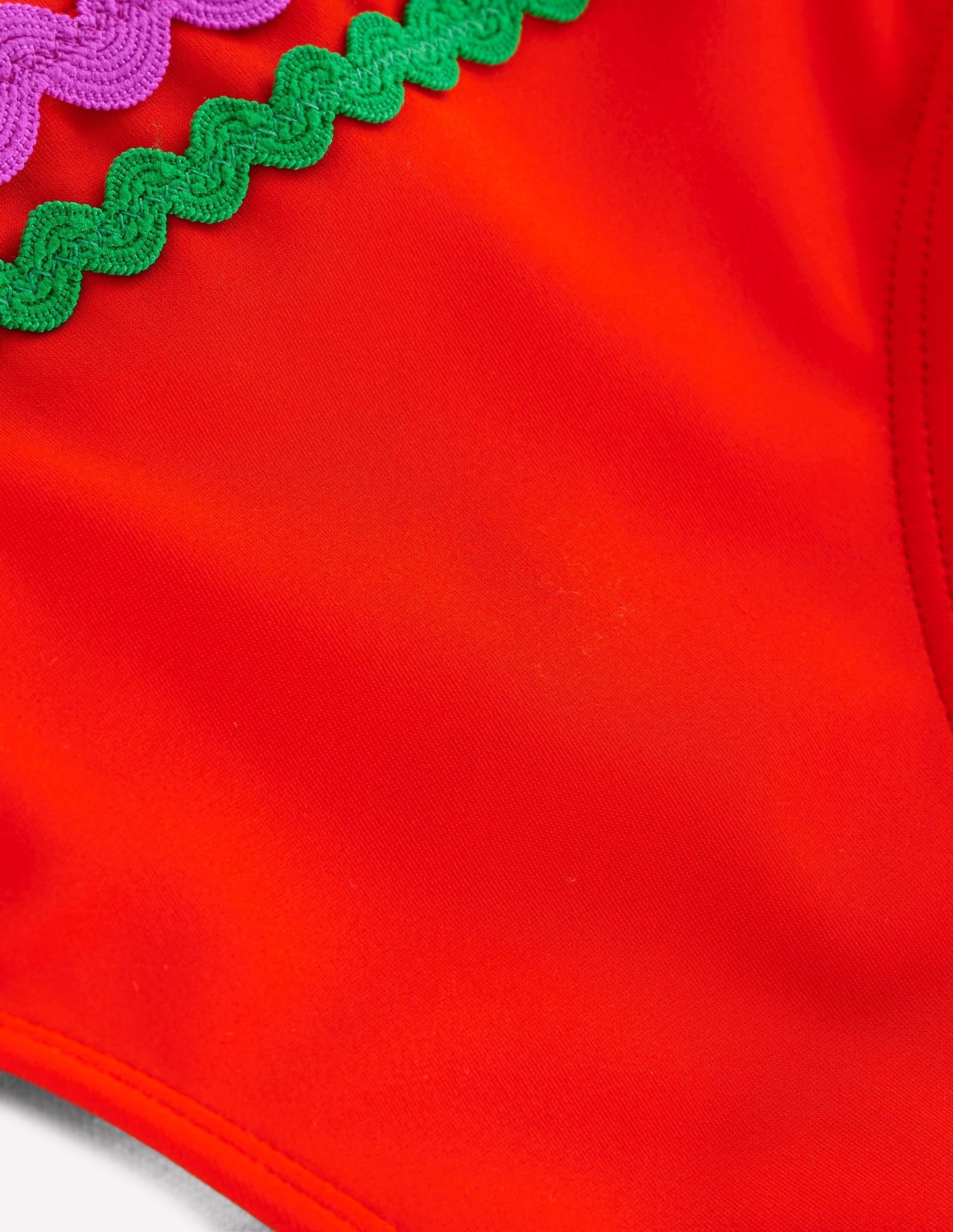 Boden Porto Bikini Bottoms - Fire Red Rik Rak