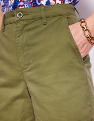 Boden Barnsbury Chino Shorts - Woodland Green
