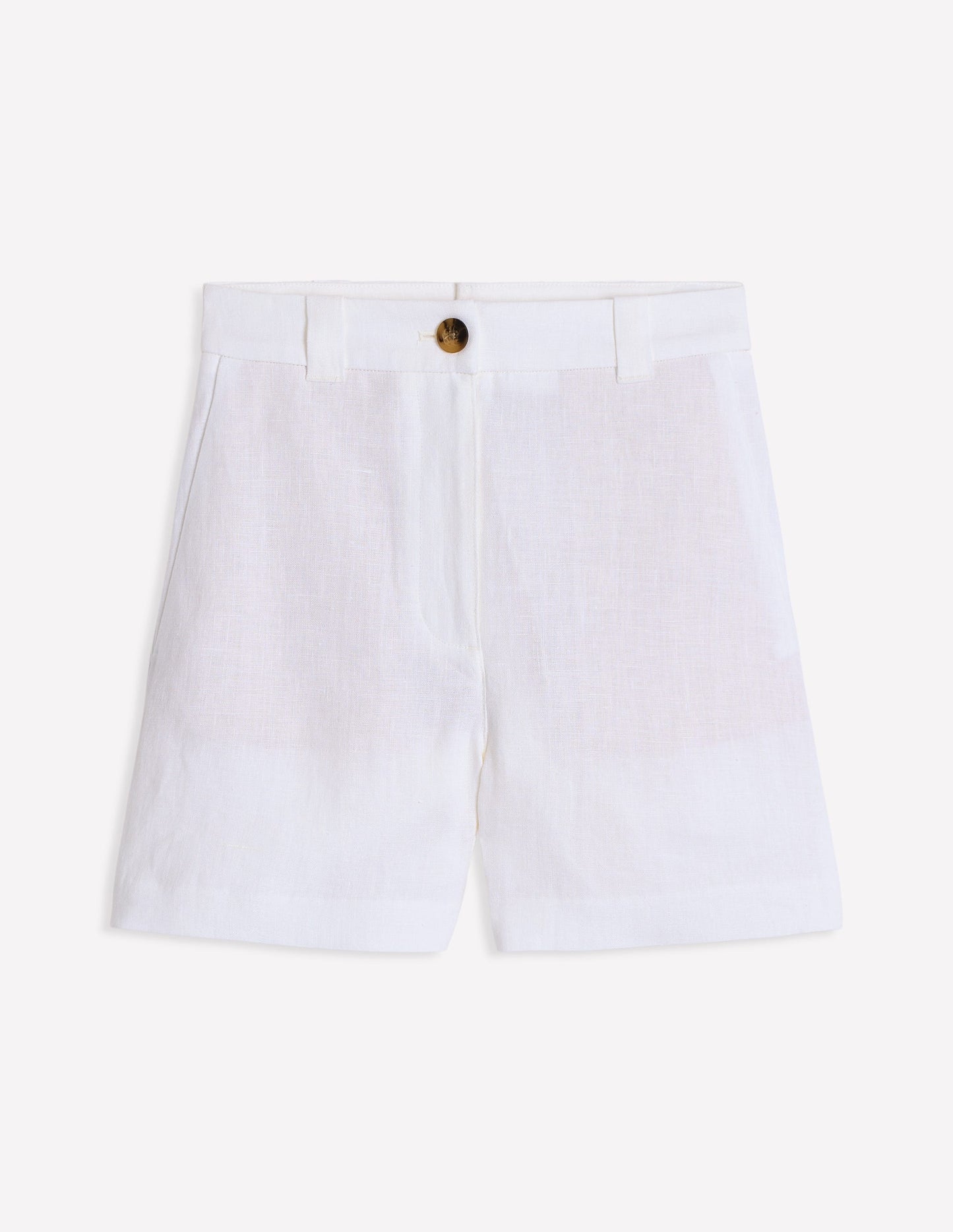 Boden Westbourne Linen Shorts - White